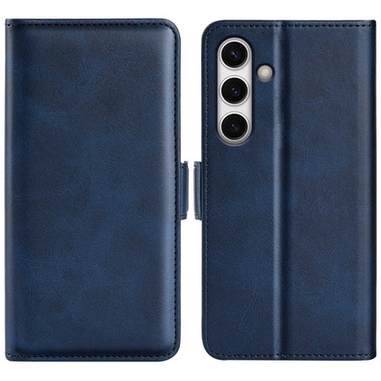 Dual-side Magnetic Buckle Horizontal Flip Leather Phone Case, For Samsung Galaxy S25+ 5G, For Samsung Galaxy S25 Ultra 5G, For Samsung Galaxy A16, For Samsung Galaxy S24 FE 5G