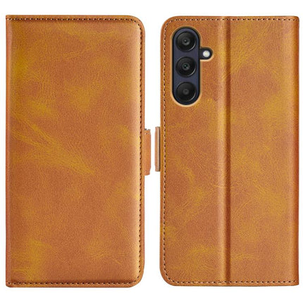 Dual-side Magnetic Buckle Horizontal Flip Leather Phone Case, For Samsung Galaxy A06 5G, For Samsung Galaxy A26, For Samsung Galaxy A36, For Samsung Galaxy S25 5G