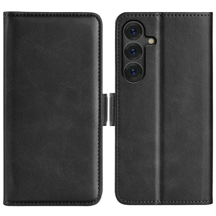 Dual-side Magnetic Buckle Horizontal Flip Leather Phone Case, For Samsung Galaxy S25+ 5G, For Samsung Galaxy S25 Ultra 5G, For Samsung Galaxy A16, For Samsung Galaxy S24 FE 5G