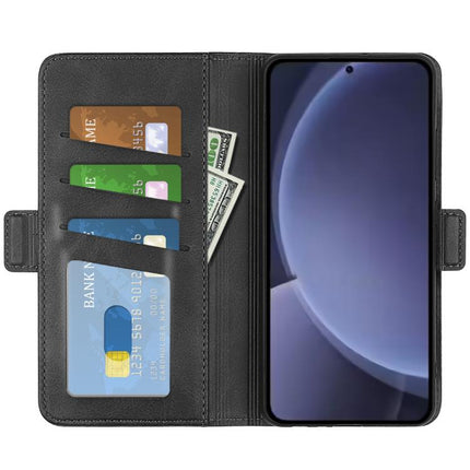 Dual-side Magnetic Buckle Horizontal Flip Leather Phone Case, For Samsung Galaxy S25+ 5G, For Samsung Galaxy S25 Ultra 5G, For Samsung Galaxy A16, For Samsung Galaxy S24 FE 5G
