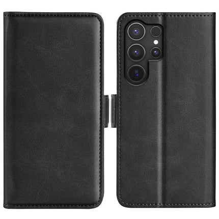 Dual-side Magnetic Buckle Horizontal Flip Leather Phone Case, For Samsung Galaxy S25+ 5G, For Samsung Galaxy S25 Ultra 5G, For Samsung Galaxy A16, For Samsung Galaxy S24 FE 5G