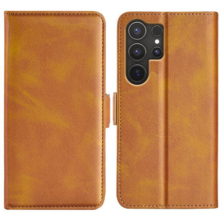 Dual-side Magnetic Buckle Horizontal Flip Leather Phone Case, For Samsung Galaxy S25+ 5G, For Samsung Galaxy S25 Ultra 5G, For Samsung Galaxy A16, For Samsung Galaxy S24 FE 5G