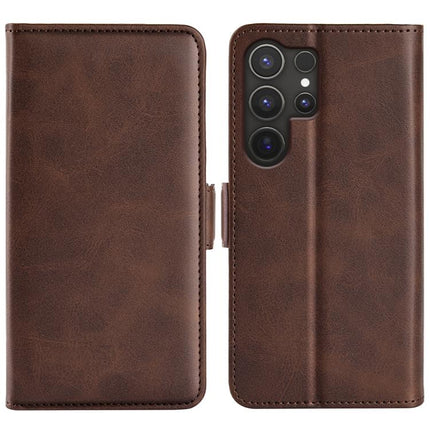 Dual-side Magnetic Buckle Horizontal Flip Leather Phone Case, For Samsung Galaxy S25+ 5G, For Samsung Galaxy S25 Ultra 5G, For Samsung Galaxy A16, For Samsung Galaxy S24 FE 5G