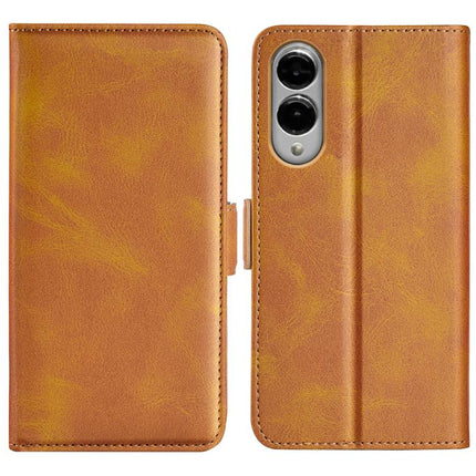 Dual-side Magnetic Buckle Horizontal Flip Leather Phone Case, For Samsung Galaxy S25 FE 5G, For Samsung Galaxy A07 4G, For Samsung Galaxy A17 5G, For Samsung Galaxy S25 Edge 5G