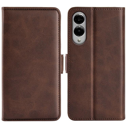 Dual-side Magnetic Buckle Horizontal Flip Leather Phone Case, For Samsung Galaxy S25 FE 5G, For Samsung Galaxy A07 4G, For Samsung Galaxy A17 5G, For Samsung Galaxy S25 Edge 5G