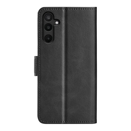 Dual-side Magnetic Buckle Horizontal Flip Leather Phone Case, For Samsung Galaxy M16 / F16
