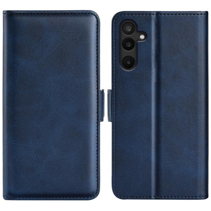 Dual-side Magnetic Buckle Horizontal Flip Leather Phone Case, For Samsung Galaxy M16 / F16