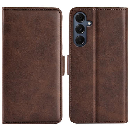 Dual-side Magnetic Buckle Horizontal Flip Leather Phone Case, For Samsung Galaxy S25 FE 5G, For Samsung Galaxy A07 4G, For Samsung Galaxy A17 5G, For Samsung Galaxy S25 Edge 5G