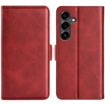 Dual-side Magnetic Buckle Horizontal Flip Leather Phone Case, For Samsung Galaxy S25 FE 5G, For Samsung Galaxy A07 4G, For Samsung Galaxy A17 5G, For Samsung Galaxy S25 Edge 5G
