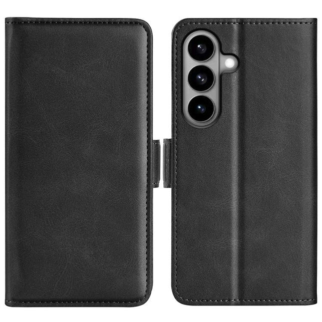 Dual-side Magnetic Buckle Horizontal Flip Leather Phone Case, For Galaxy S26 5G, For Samsung Galaxy A57 5G, For Samsung Galaxy A37 5G, For Samsung Galaxy A27 5G