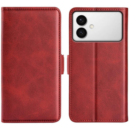 Dual-side Magnetic Buckle Horizontal Flip Leather Phone Case, For Galaxy S26 FE 5G, For Galaxy S26+ 5G, For Galaxy S26 Edge 5G, For Galaxy S26 Ultra 5G