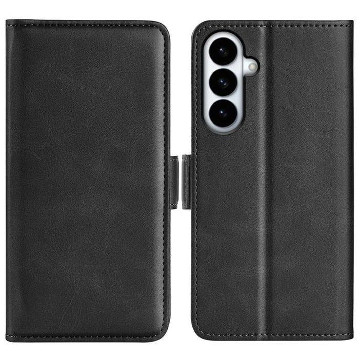 Dual-side Magnetic Buckle Horizontal Flip Leather Phone Case, For Galaxy S26+ 5G, For Galaxy S26 Edge 5G, For Galaxy S26 Ultra 5G, For Samsung Galaxy A57 5G