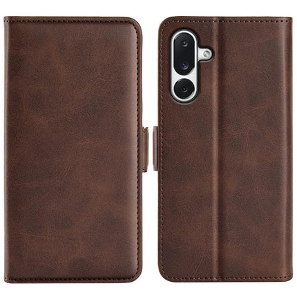 Dual-side Magnetic Buckle Horizontal Flip Leather Phone Case, For Samsung Galaxy A15, For Samsung Galaxy A05, For Samsung Galaxy A05s, For Samsung Galaxy M36 5G / F36 5G