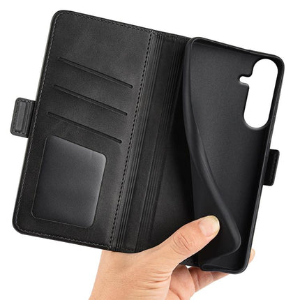 Dual-side Magnetic Buckle Horizontal Flip Leather Phone Case, For Galaxy S26 FE 5G, For Galaxy S26+ 5G, For Galaxy S26 Edge 5G, For Galaxy S26 Ultra 5G