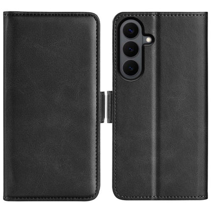 Dual-side Magnetic Buckle Horizontal Flip Leather Phone Case, For Galaxy S27 Ultra 5G, For Galaxy S27 Pro 5G, For Galaxy S27+ 5G, For Galaxy S26 FE 5G