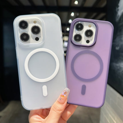 Transparent TPU Hybrid PC Magsafe Phone Case, For iPhone 15 Pro, For iPhone 15 Plus, For iPhone 15, For iPhone 14 Plus