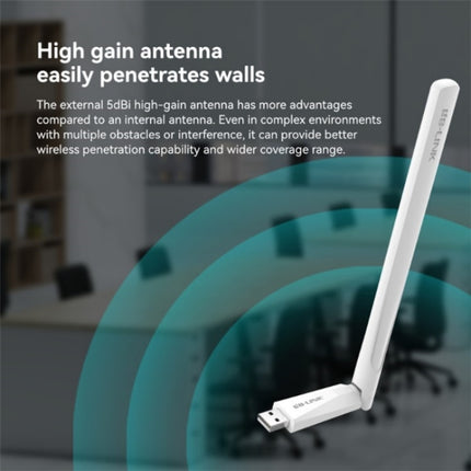 LB-LINK WDN650A For Decktop Computer Laptop Dual Band 650M Wireless USB Network Card