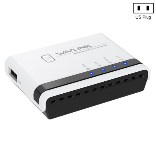 WAVLINK NU516U1 USB2.0 Wireless Printer Server With 10 / 100Mbps LAN / Bridge WiFi, US Plug, UK Plug, EU Plug, AU Plug