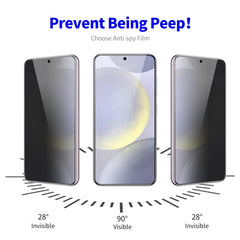 ENKAY Hat-Prince 28 Degree Anti-peeping Privacy Tempered Glass Film, For Samsung Galaxy S23+ 5G, For Samsung Galaxy S23 5G