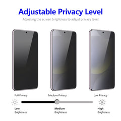 ENKAY Hat-Prince 28 Degree Anti-peeping Privacy Tempered Glass Film, For Samsung Galaxy S23+ 5G, For Samsung Galaxy S23 5G