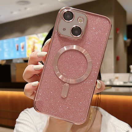 Glitter Electroplating MagSafe TPU Phone Case, For iPhone 15, For iPhone 14 Plus, For iPhone 14