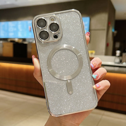 Glitter Electroplating MagSafe TPU Phone Case, For iPhone 17, For iPhone Air, For iPhone 16 Pro Max