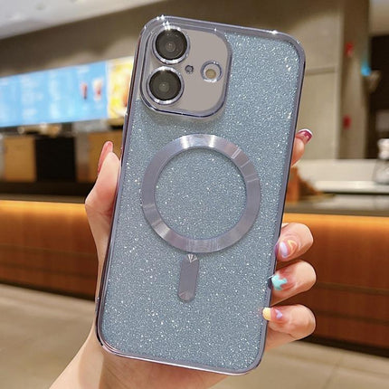 Glitter Electroplating MagSafe TPU Phone Case, For iPhone 17, For iPhone Air, For iPhone 16 Pro Max