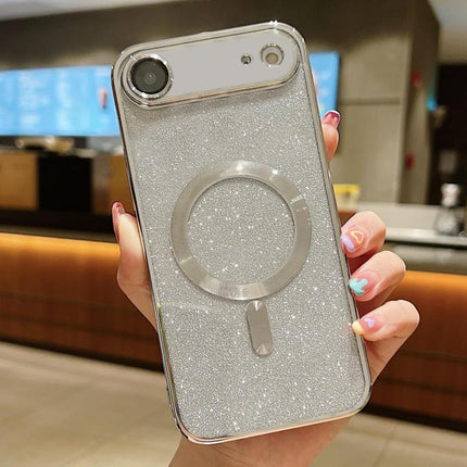 Glitter Electroplating MagSafe TPU Phone Case, For iPhone 17, For iPhone Air, For iPhone 16 Pro Max