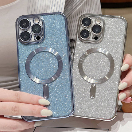 Glitter Electroplating MagSafe TPU Phone Case, For iPhone 13 Pro Max, For iPhone 13 Pro, For iPhone 13