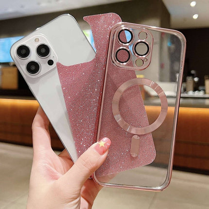 Glitter Electroplating MagSafe TPU Phone Case, For iPhone 17e / 16e, For iPhone 17 Pro Max, For iPhone 17 Pro