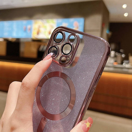 Glitter Electroplating MagSafe TPU Phone Case, For iPhone 17, For iPhone Air, For iPhone 16 Pro Max