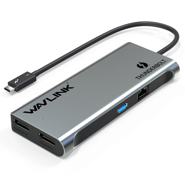 WAVLINK WL-UTD05 Multi-Function 4-in-1 Extender Type-C to DP Thunderbolt 3 Connector 4K Transfer, WL-UTD05