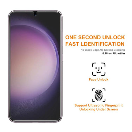 ENKAY 0.18mm High Aluminum-silicon Tempered Glass Film, Support Ultrasonic Fingerprint Unclock, For Samsung Galaxy S26+ 5G, For Samsung Galaxy S26 Ultra 5G, For Samsung Galaxy S26 5G, For Samsung Galaxy S25 Edge 5G, For Samsung Galaxy S25 Ultra 5G     ...
