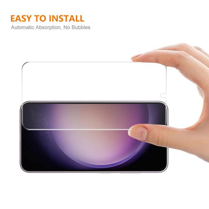 ENKAY 0.18mm High Aluminum-silicon Tempered Glass Film, Support Ultrasonic Fingerprint Unclock, For Samsung Galaxy S26+ 5G, For Samsung Galaxy S26 Ultra 5G, For Samsung Galaxy S26 5G, For Samsung Galaxy S25 Edge 5G, For Samsung Galaxy S25 Ultra 5G     ...