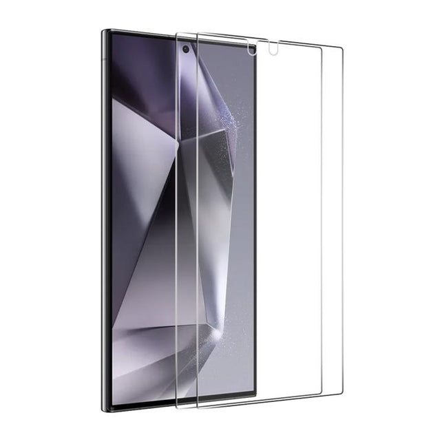 2pcs ENKAY 0.18mm High Aluminum-silicon Tempered Glass Film, Support Ultrasonic Fingerprint Unclock, For Galaxy S26 FE 5G, For Galaxy S26+ 5G, For Galaxy S26 Ultra 5G, For Galaxy S26 5G, For Galaxy S24 Ultra 5G, For Galaxy S24+ 5G, For Galaxy S24 5G