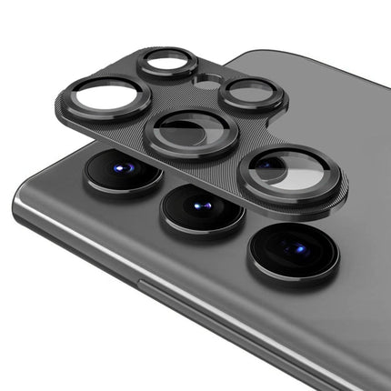 ENKAY Hat-Prince 9H Rear Camera Lens Aluminium Alloy Tempered Glass Film, For Samsung Galaxy S24 Ultra 5G