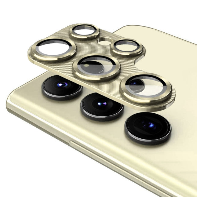 ENKAY Hat-Prince 9H Rear Camera Lens Aluminium Alloy Tempered Glass Film, For Samsung Galaxy S24 Ultra 5G