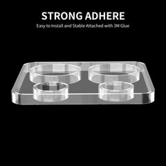 2pcs ENKAY Hat-Prince 9H Rear Camera Lens Tempered Glass Film