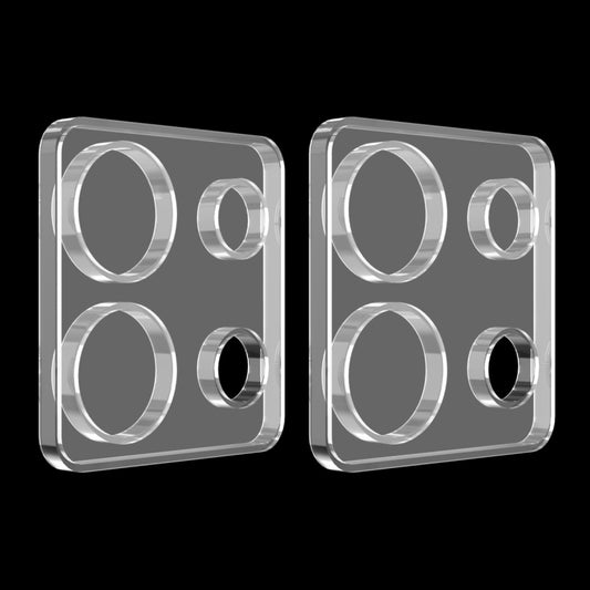 2pcs ENKAY Hat-Prince 9H Rear Camera Lens Tempered Glass Film, For Xiaomi Redmi Note 13 5G, For Xiaomi Redmi Note 13 Pro+ 5G, For Xiaomi Redmi Note 13 Pro 5G