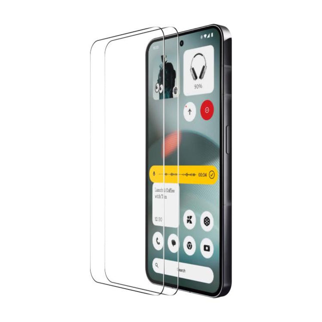 2pcs ENKAY 9H Big Arc Edge High Aluminum-silicon Tempered Glass Film, For Nothing Phone 4a / 4a Pro, For Nothing Phone 3a Lite, For Nothing CMF Phone 2 Pro, For Nothing CMF Phone 1, For Nothing Phone 2a