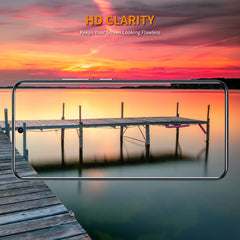 2pcs ENKAY 9H Big Arc Edge High Aluminum-silicon Tempered Glass Film