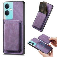 Retro Leather Card Bag Magnetic Phone Case