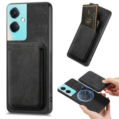 Retro Leather Card Bag Magnetic Phone Case