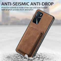 Retro Leather Card Bag Magnetic Phone Case