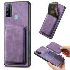 Retro Leather Card Bag Magnetic Phone Case