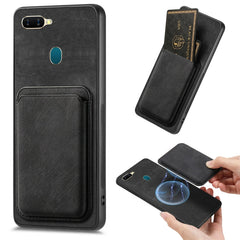 Retro Leather Card Bag Magnetic Phone Case
