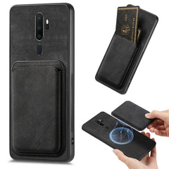 Retro Leather Card Bag Magnetic Phone Case