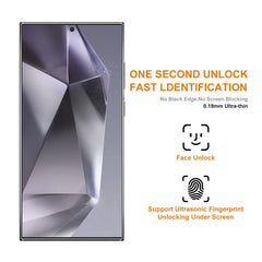 ENKAY Easy Install 0.18mm High Alumina Silicon Full Glass Film, Support Ultrasonic Unlock