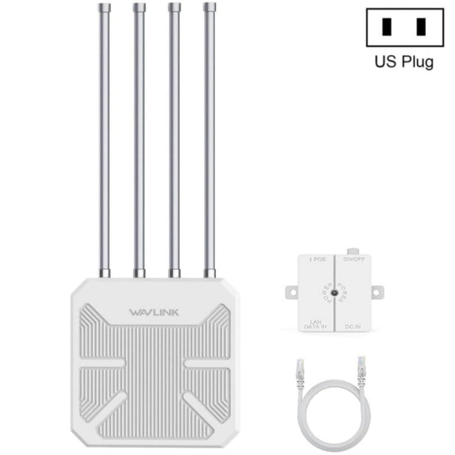 WAVLINK WN573HX3 AX3000 Waterproof Outdoor WiFi Wireless Outdoor Dual Band Router, US Plug, UK Plug, EU Plug, AU Plug