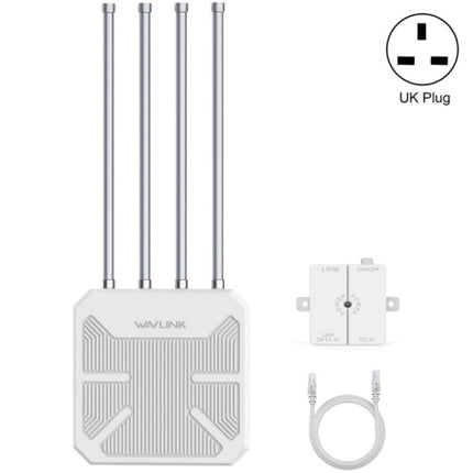 WAVLINK WN573HX3 AX3000 Waterproof Outdoor WiFi Wireless Outdoor Dual Band Router, US Plug, UK Plug, EU Plug, AU Plug